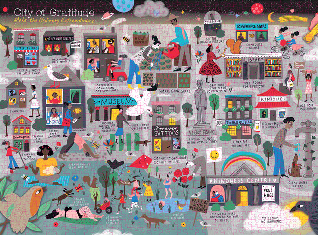 The City of Gratitude Jigsaw Puzzle